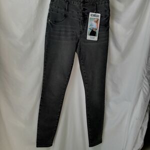 Rewash Women's Dark Gray Skinny Jeans